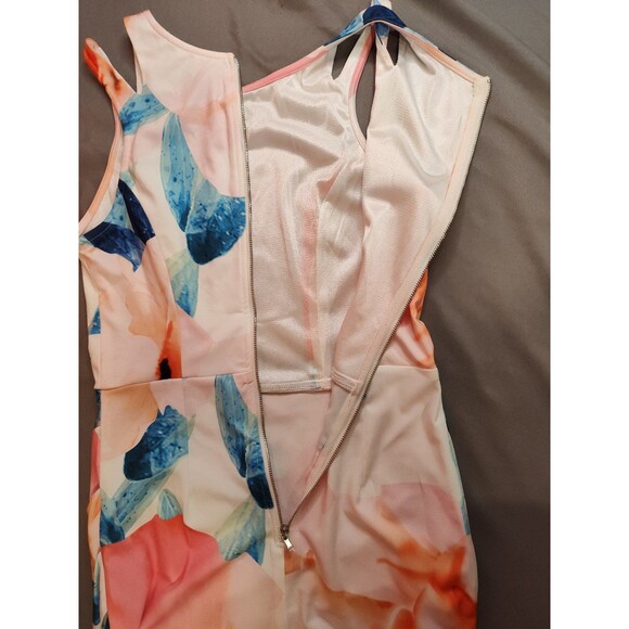Women's SheIn Sleeveless Side Ruched Dress Small Multicolor - Picture 5 of 8